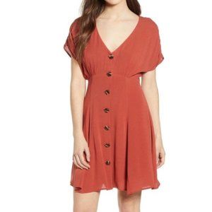 BP. rust mini dress size S (NWT)
